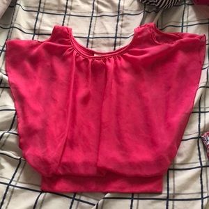 pink blouse in good condition and very pretty